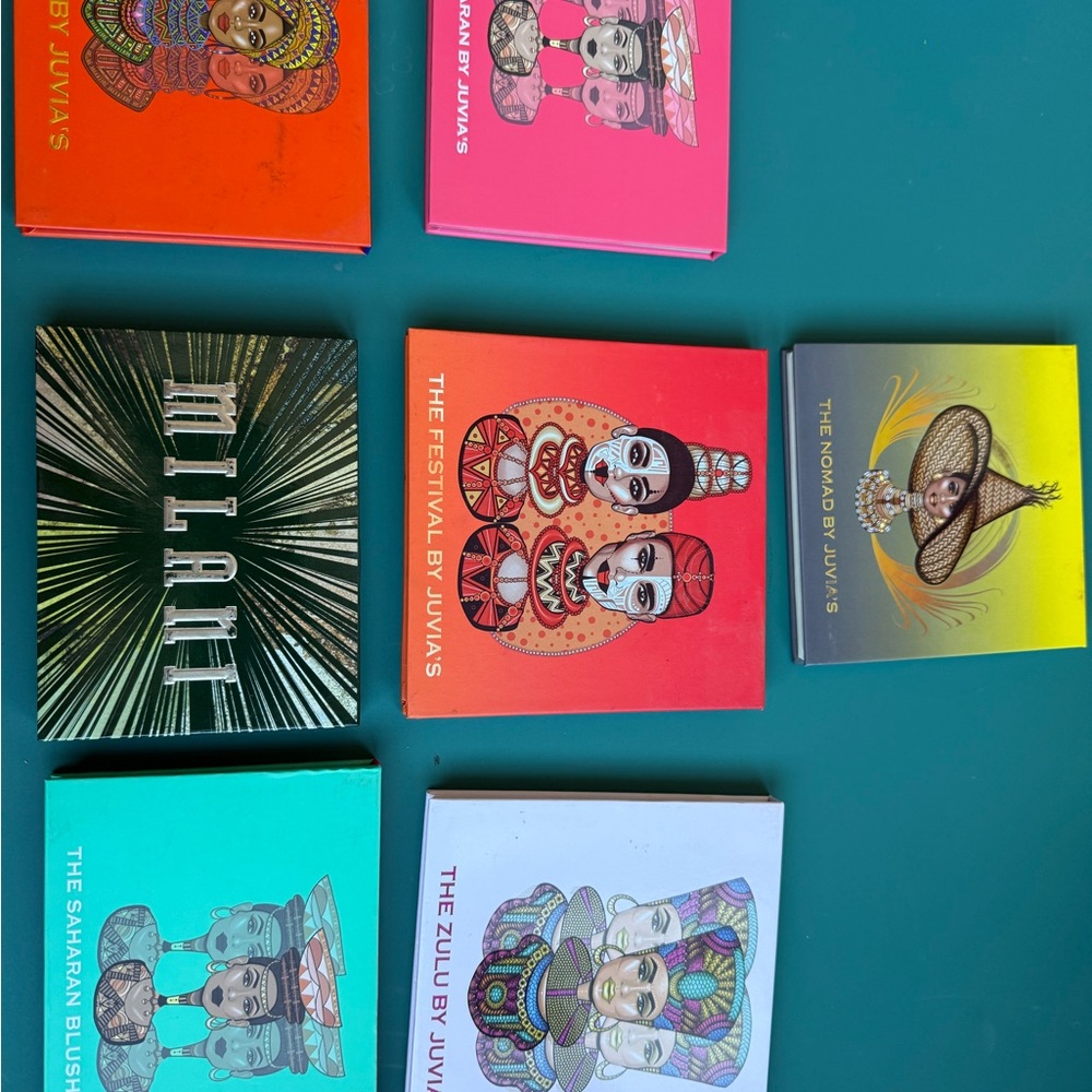 Juvia's Place Vibrant Eyeshadow Palette Set